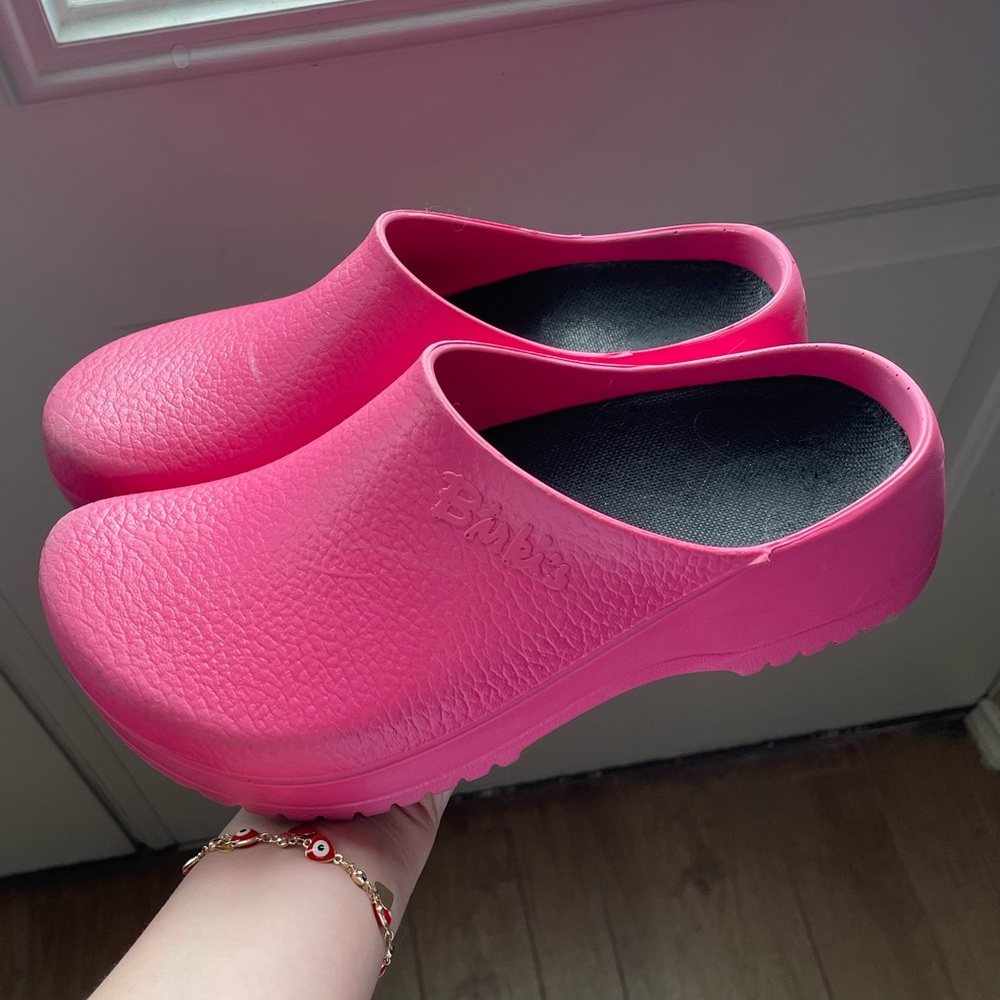 Birkenstock Super Birki in Raspberry Size W8/39